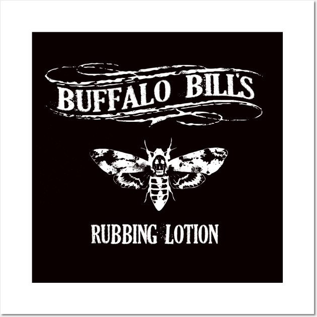 Buffalo Bill's Lotion (white) Wall Art by charamath